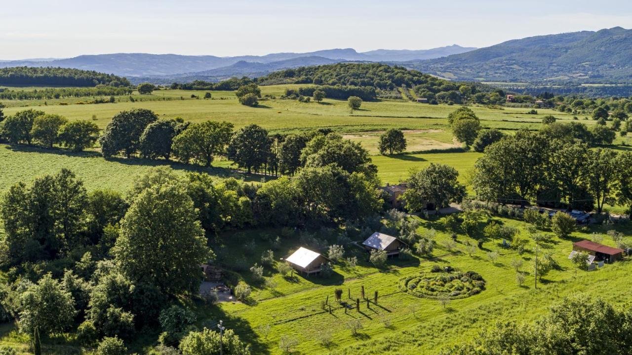 Glamping In Toscana, Luxury Tents In Agriturismo Biologico Sorano  Exterior foto