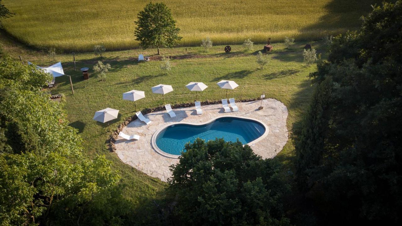 Glamping In Toscana, Luxury Tents In Agriturismo Biologico Sorano  Exterior foto